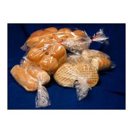 Lk Packaging Side Gusset Co Extruded Poly Bags, 5"W x 15"L, 1 Mil, Clear, 1000/Pack P10G054515